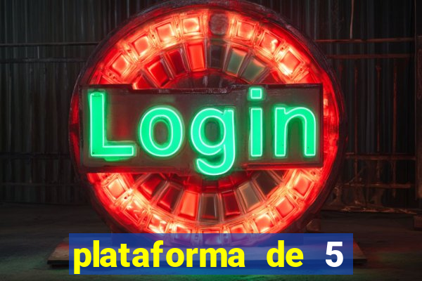 plataforma de 5 reais jogo do tigre